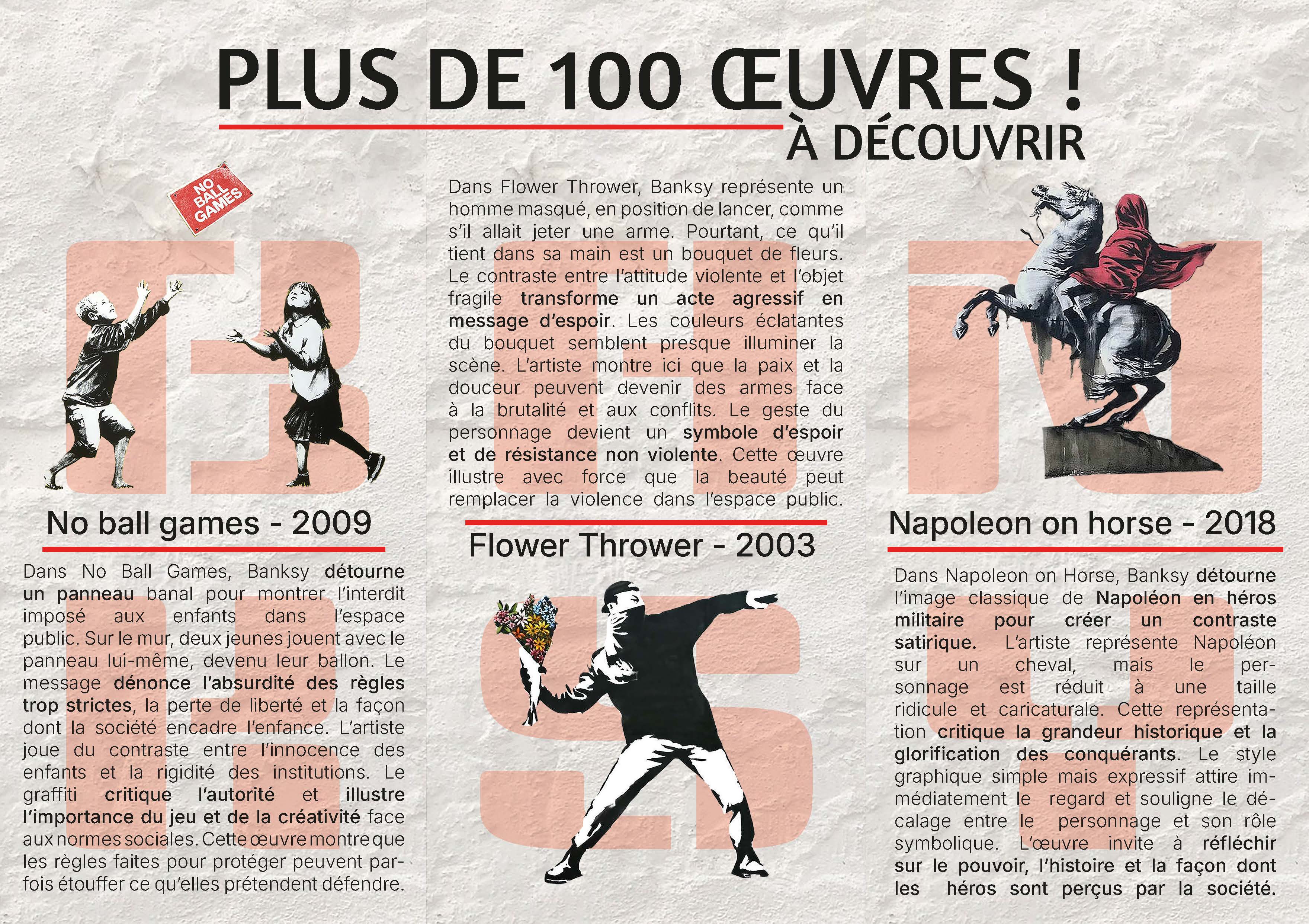 pages 2, 3 et 4 du dépliant